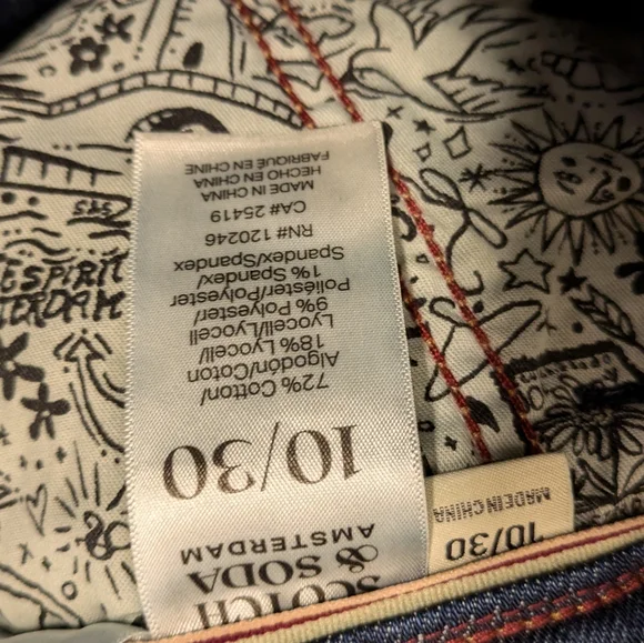 Scotch & Soda Classic Blue Women's Jeans Size 10/30 - Picture 10 of 11